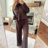 Dark Brown & Blue Roxcee Top