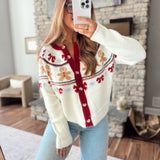 Cream Sweet As Can Be Cardigan