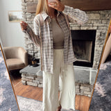 Misty Timber Color Block Flannel