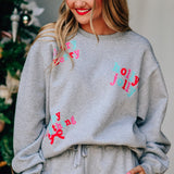 Holly Merry Everything Grey Sweatshirt