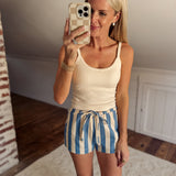 Natural Blue Bentley Shorts