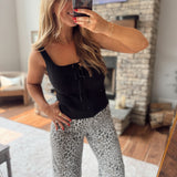 Black Camille Tank Top