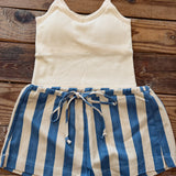 Natural Blue Bentley Shorts