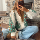 O Christmas Tree Cardigan