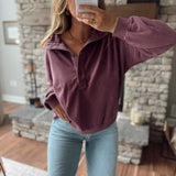 Dark Cherry Vanna Sweatshirt