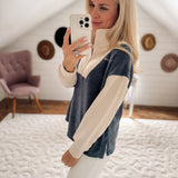 Denim & Ivory Krystan Pullover
