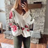 Willow Drape Contrast Sweater