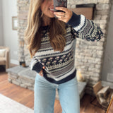Navy Northwood Sweater