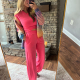 Flamingo Pink Hot Girl Errands Set