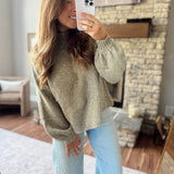 Olive Reverie Sweater