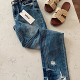 Mica Medium HR Ankle Skinny Denim