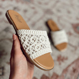 Hey Beach Natural Sandals