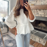 Off White Kaeli Blouse Pullover
