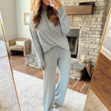 Blue Gray Langston Pants