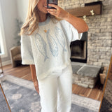 Off White Catch Of The Day Sweater Top