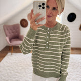 Dark Sage Landry Sweater