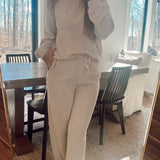 Weekend At Home Champagne Waffle Lounge Set