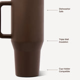 HydroJug Traveler 40oz - Chestnut
