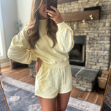 Pale Yellow Relaxed & Ready Set