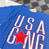 Blue USA Gang Graphic Tee