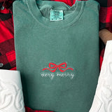 Very Merry Bow Tee Preorder