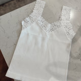 White Aniak Tank Top