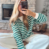 Green Nyra Pullover