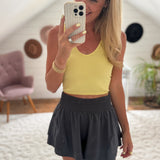 Charcoal Sprint Shorts