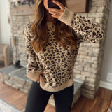 Brown Spot On Style Sweater