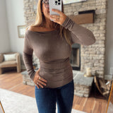 Brown Wisteria Way Top