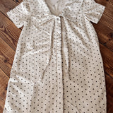 Oatmilk & Chocolate Tilly Mini Dress