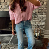 Beach Blue MR Straight Leg Denim