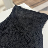 Secretive Serena Floral Lace Strapless Maxi