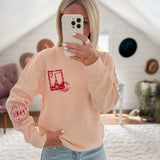 Light Pink Postcard From Paris Crew