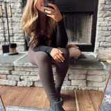 Black Drizzle Rain Boots