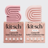 Castor Oil Shampoo & Conditioner Bar Combo