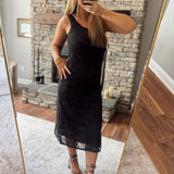 Kendall Black Lace Up Heel