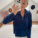 Navy Leni Sweater