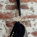 Black/Grey Dolly Dual Pouch Wristlet IN STORE