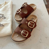 Rust Feelin Saucy Platform Sandal