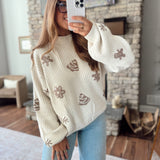 Cream Making Spirits Bright Sweater