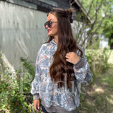 BIRDIE Hoodie in Timber Haze Camo