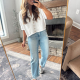 Risen Light HR Distressed Boyfriend Jeans