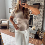 Mocha Simple Comfort Top