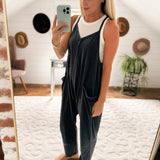 Penny Navy Jumpsuit