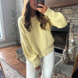Dusty Lemon Linea Sweater