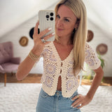 Boheme Garden Crochet Top
