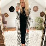 Sianna Stripe Duster Cardi