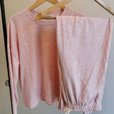 Rose & Cream Striped Elsie Set
