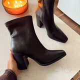 Black Sidonie Ankle Boot